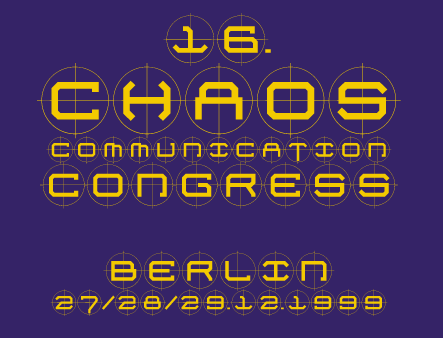 16. Chaos Communication Congress, Berlin, 27/28/29.12.1999